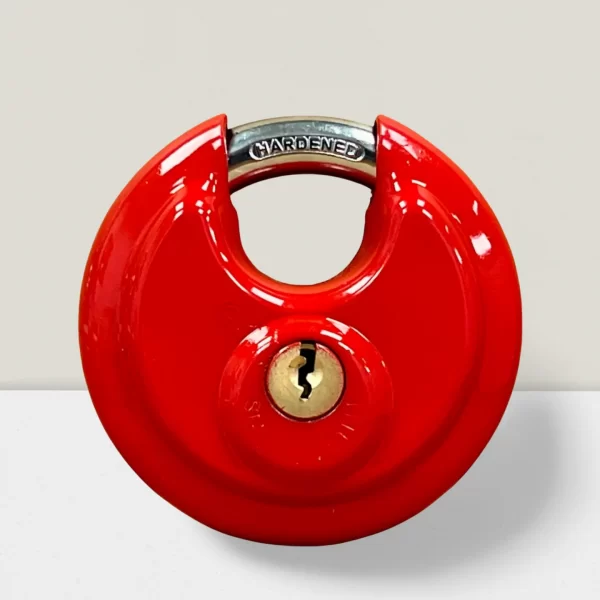 colored disc padlocks painted disc locks